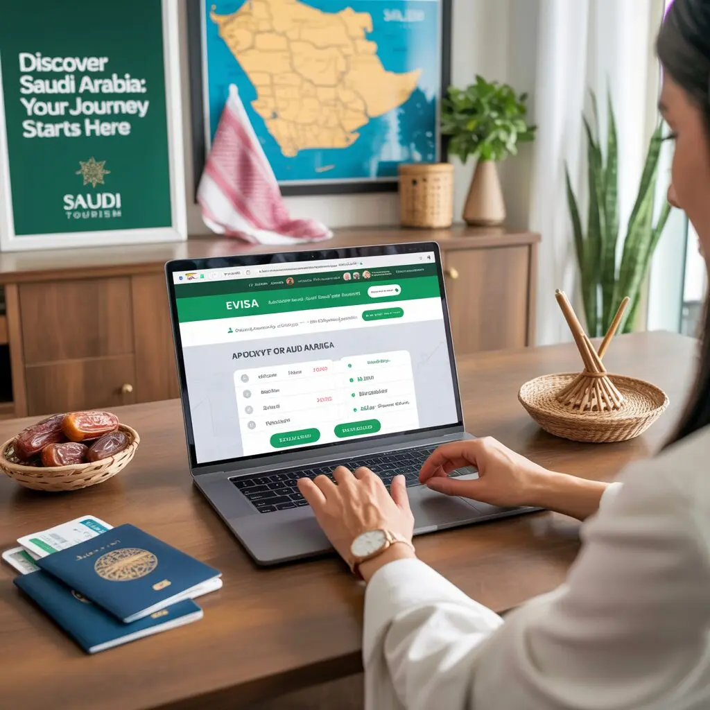 Saudi Arabien eVisa 2026: Online beantragen — Schritt für Schritt